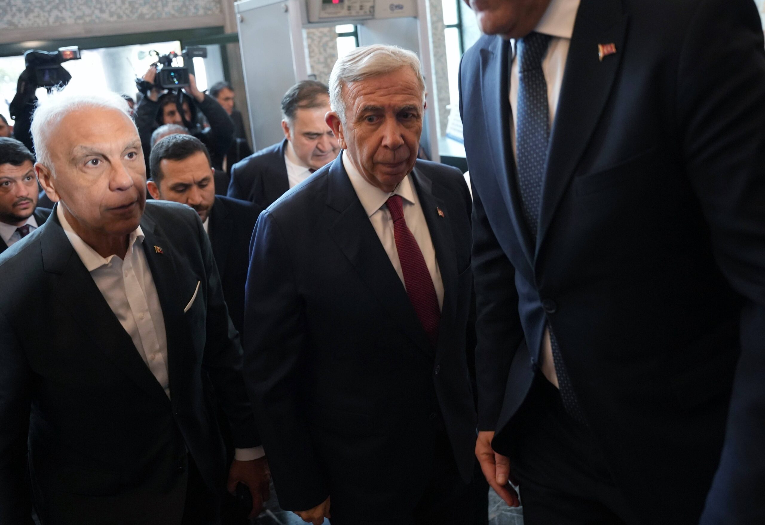 Ankara Büyükşehir Belediye Başkanı Mansur Yavaş Saraçhane’ye geldi