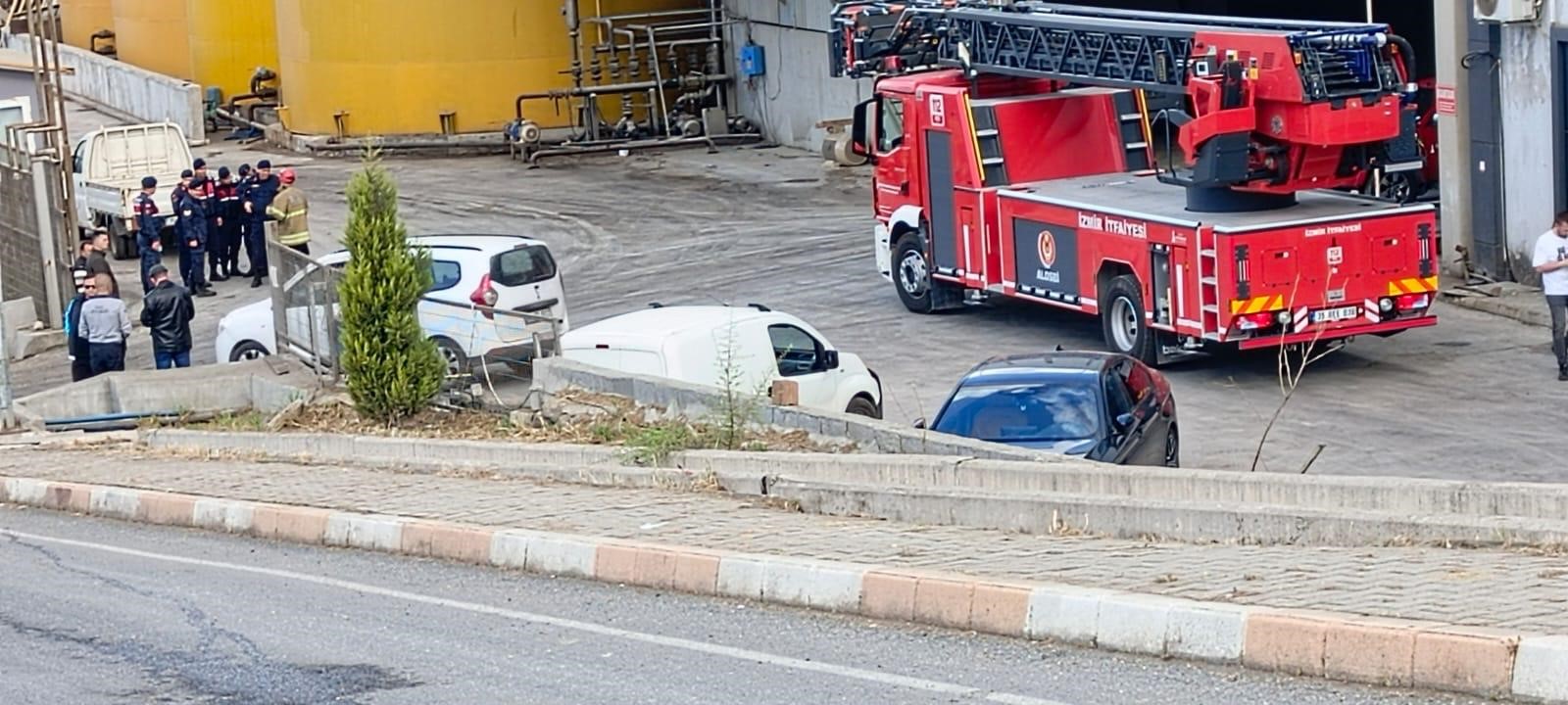 İzmir’de fabrikada patlama: 1 ölü, 4 ağır yaralı