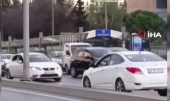 Ters yönde ilerleyen kadın sürücüye 9 bin 267 TL trafik idari para cezası