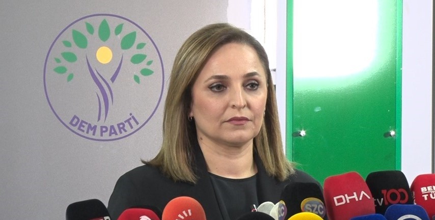 DEM Parti Sözcüsü Doğan: “PKK bugün silahlara veda ettiğini duyurdu”