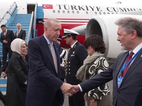 Cumhurbaşkanı Erdoğan, NATO Zirvesi için Hollanda’da