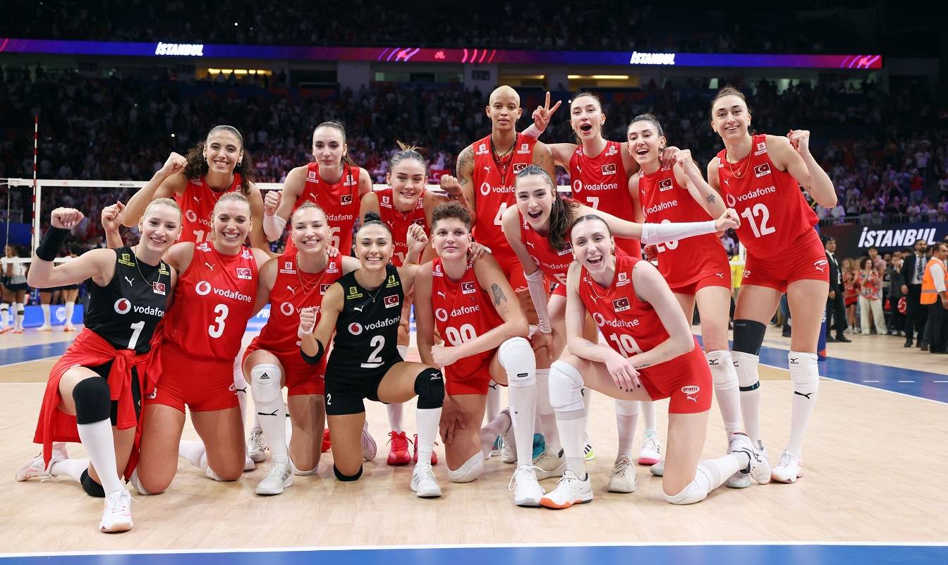 A Milli Kadın Voleybol Takımı, Milletler Ligi’nde kayıpsız devam ediyor