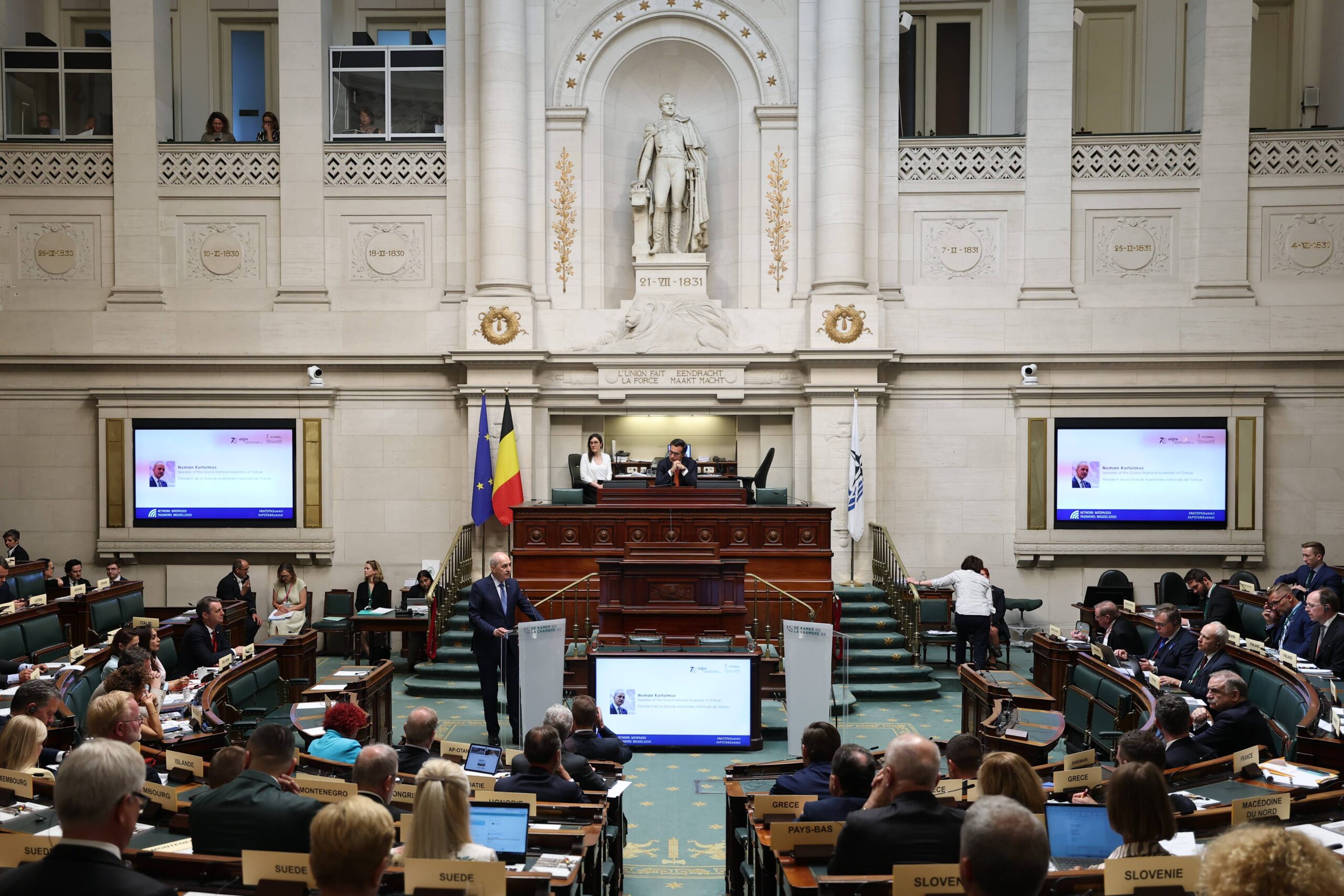 TBMM Başkanı Kurtulmuş: İsrail’in saldırıları sona ermeli