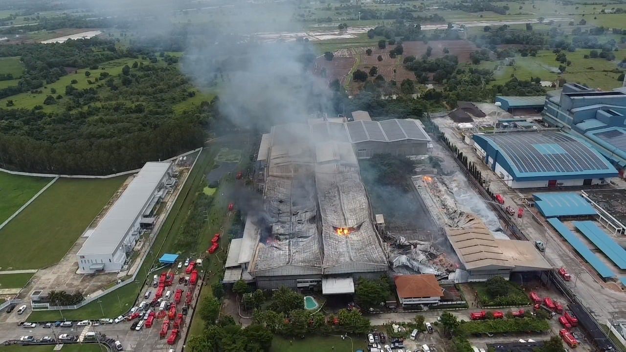 Tayland’da kağıt fabrikasında yangın: 8 ölü, 26 yaralı