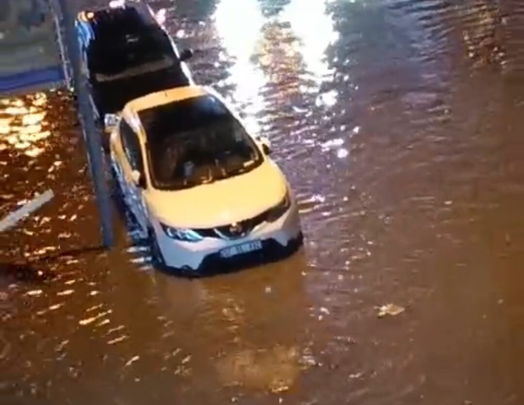 Ordu’da sağanak etkili oldu