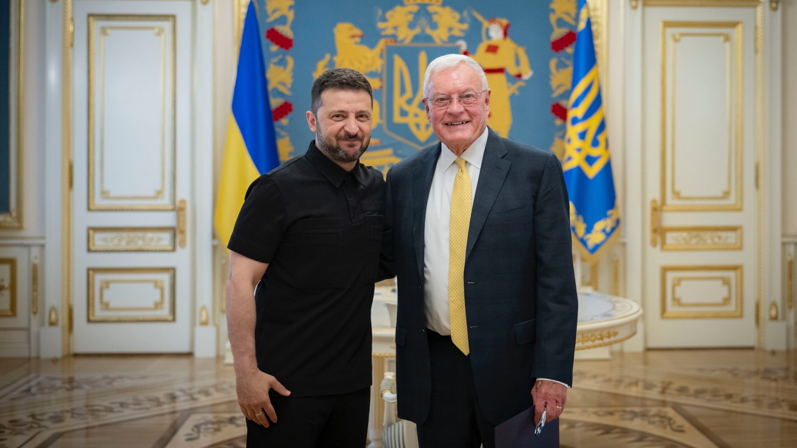 Ukrayna Devlet Başkanı Zelenskiy, Trump’ın Temsilcisi Kellogg ile bir araya geldi