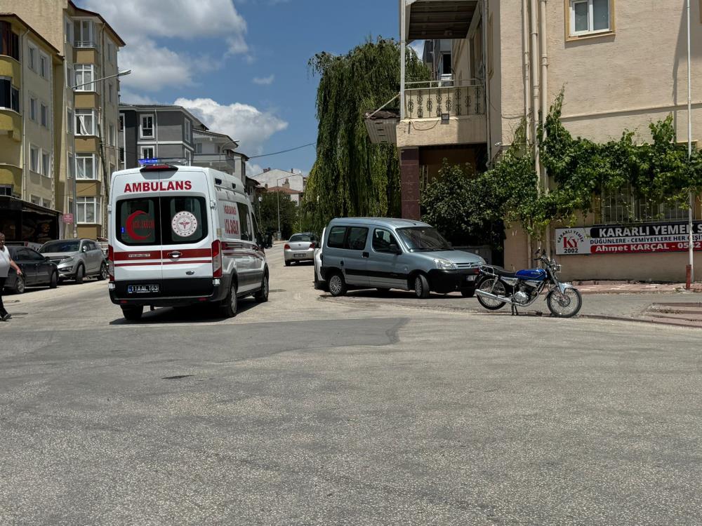 Bilecik’te kontrolden çıkan motosiklet devrildi, sürücüsü yaralandı