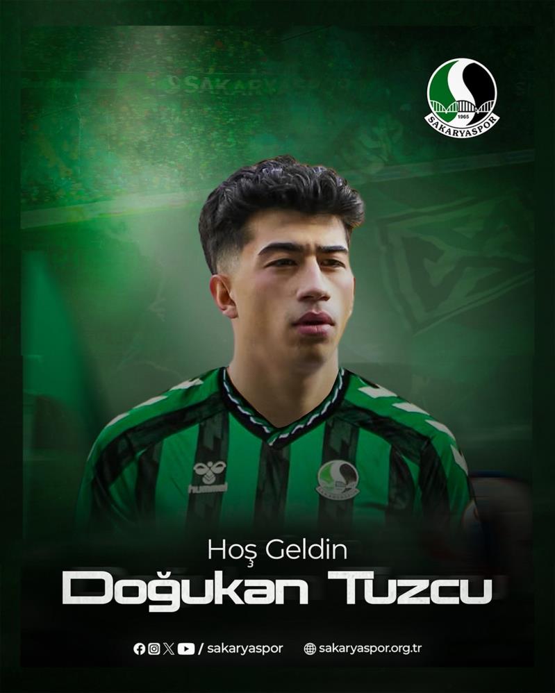 Sakaryaspor, Doğukan Tuzcu’yu kadrosuna kattı