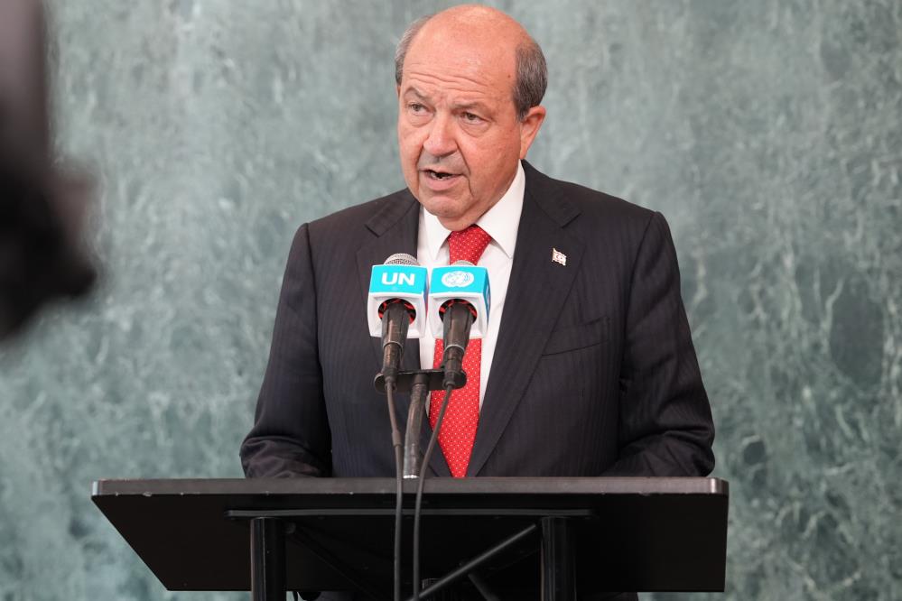 KKTC Cumhurbaşkanı Tatar BM’de konuştu: “Kıbrıs Türk halkının özgürlük ve eşitlik mücadelesi görmezden gelinemez”