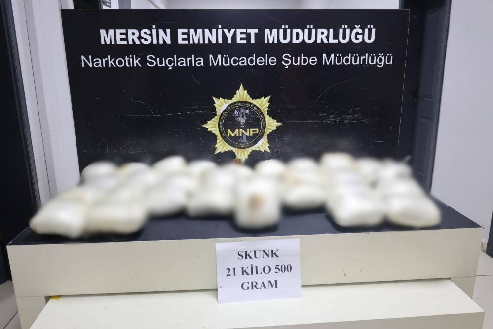Yakıt tankerine zulalanmış 21.5 kilo uyuşturucu ele geçirildi
