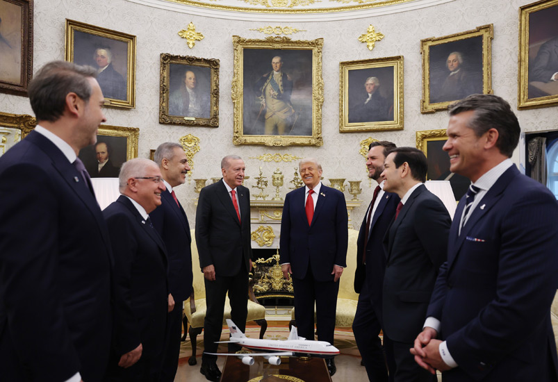 Cumhurbaşkanı Erdoğan ve Trump arasındaki tarihi zirve… Trump: Erdoğan çetin bir adam