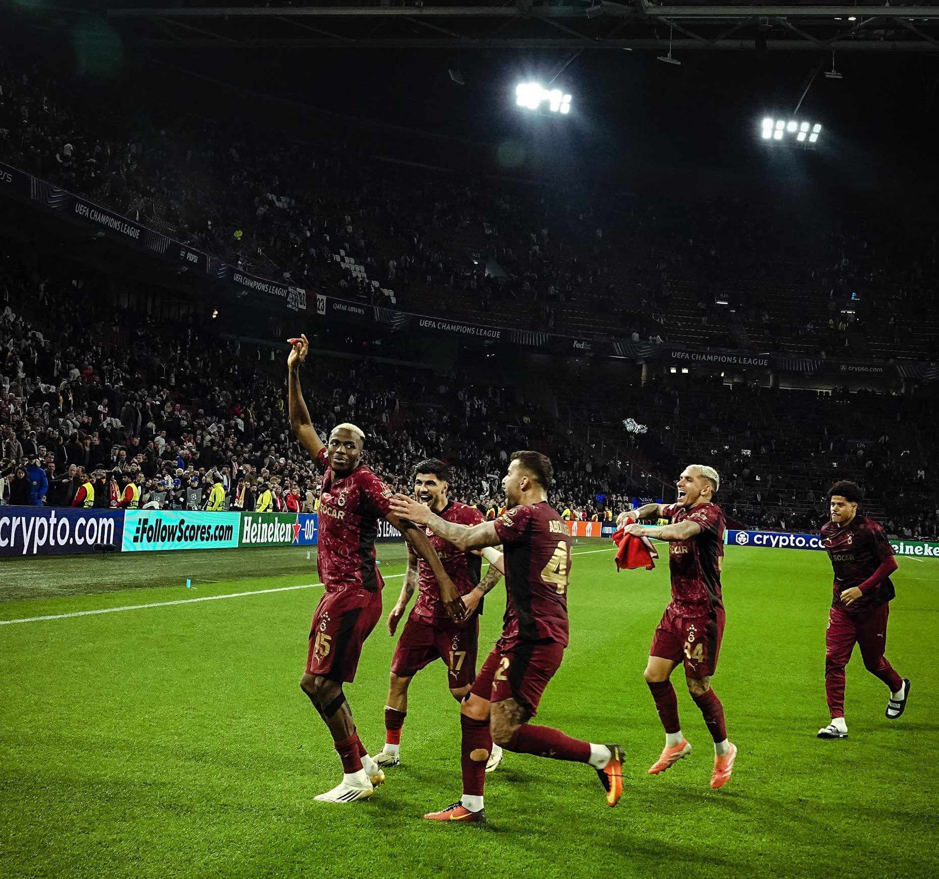 Maç sonucu: Ajax 0-3 Galatasaray